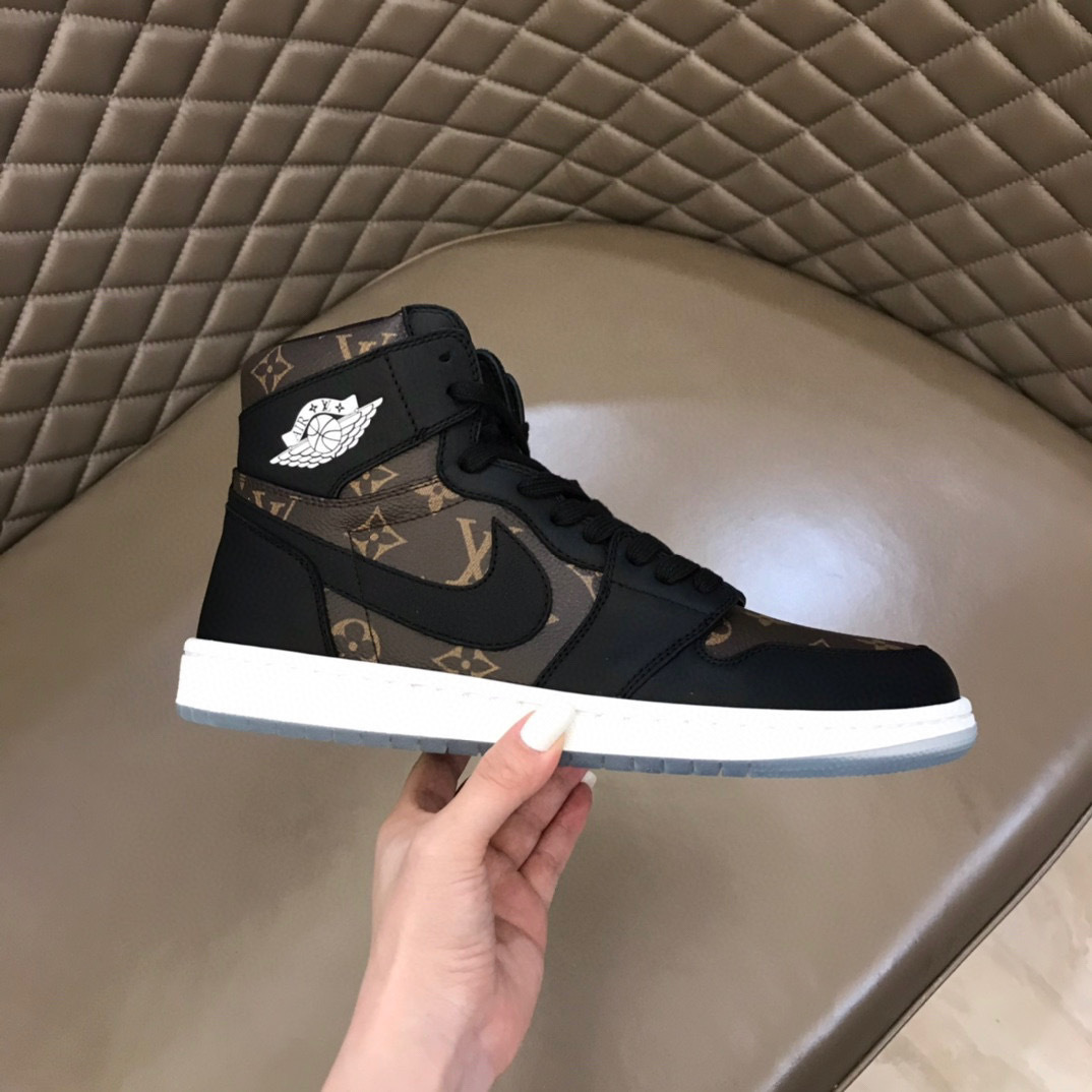 louis vuitton x nike air jordan 1 high sneakers 38-44 - Image 5