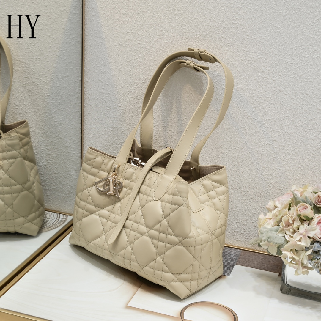 dior quilted handbag set - 28.5x19x21cm - Image 5