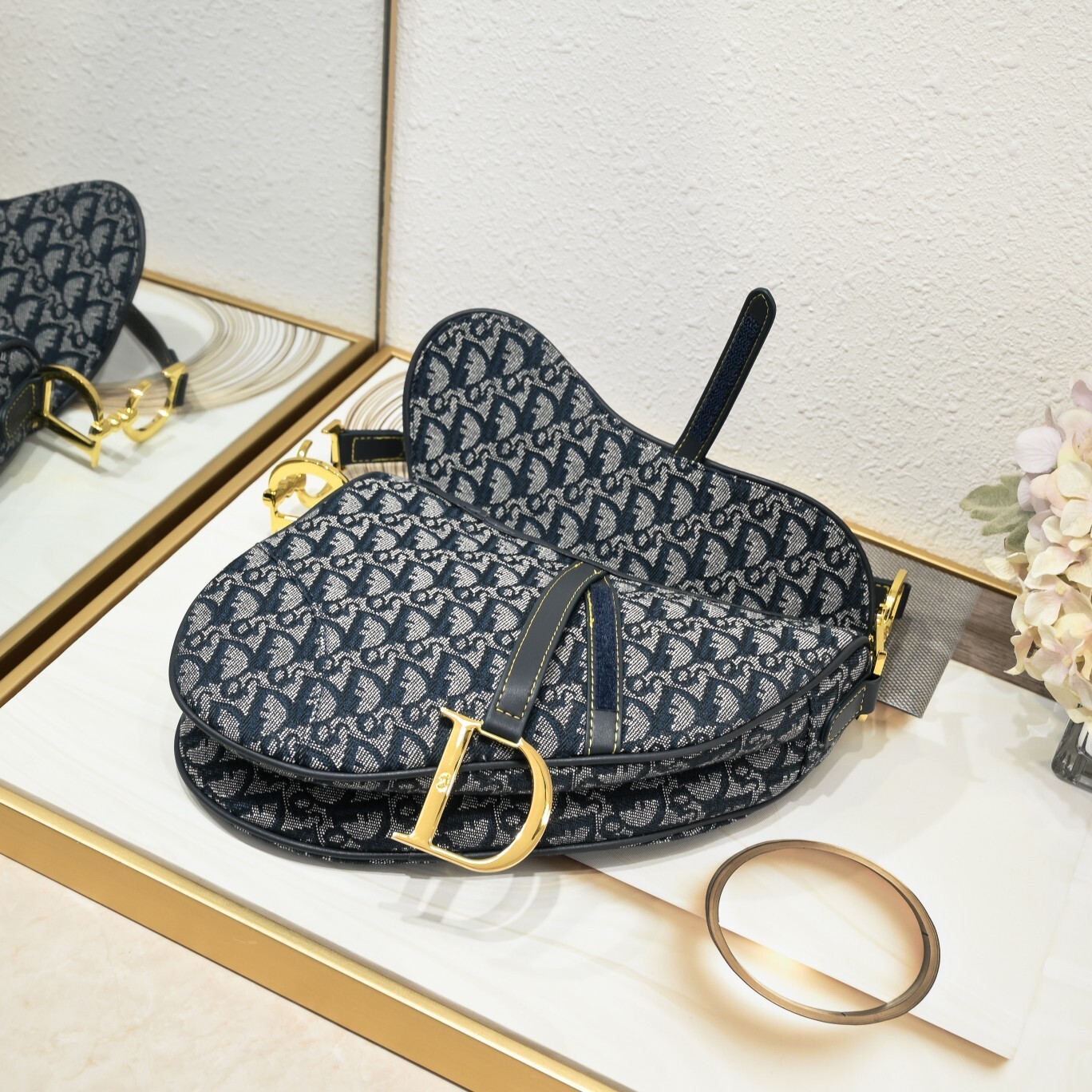 dior saddle bag - 25.5 x 20 x 6.5 cm - Image 5