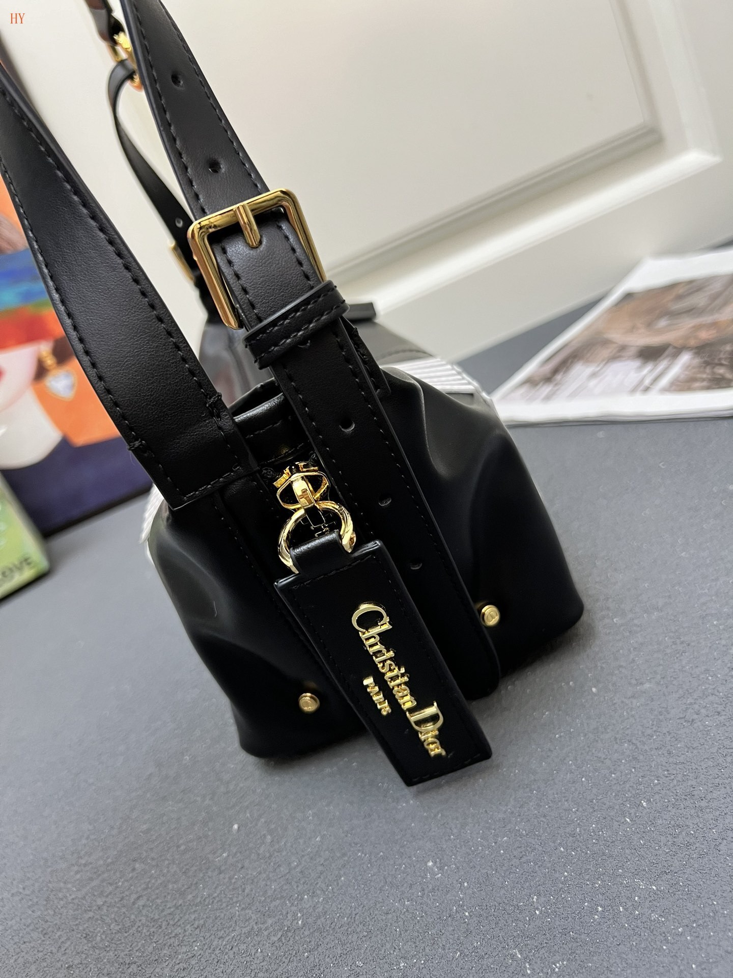 dior black handbag 33x16x15 cm - model h08893 - Image 5