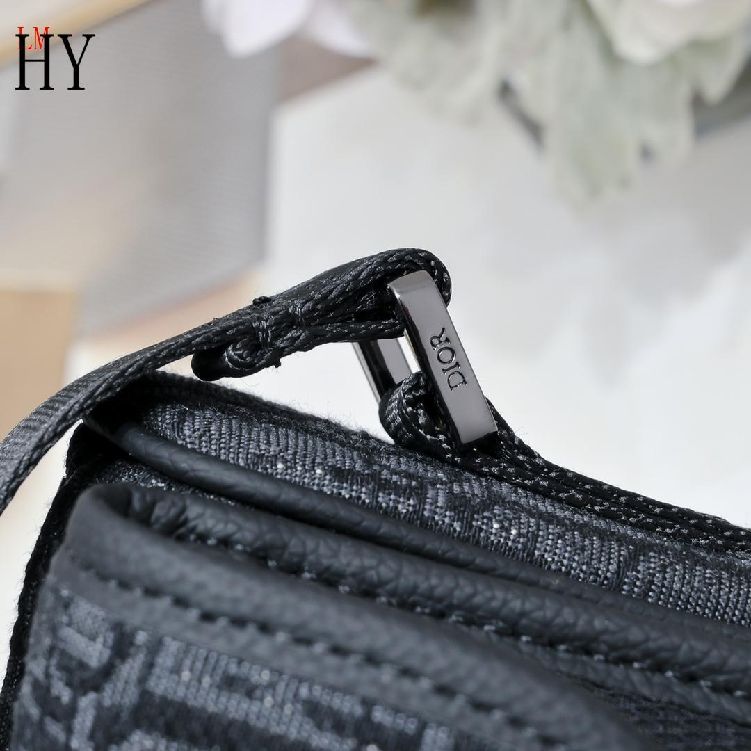 dior black crossbody bag - 26x18x6 cm - Image 5