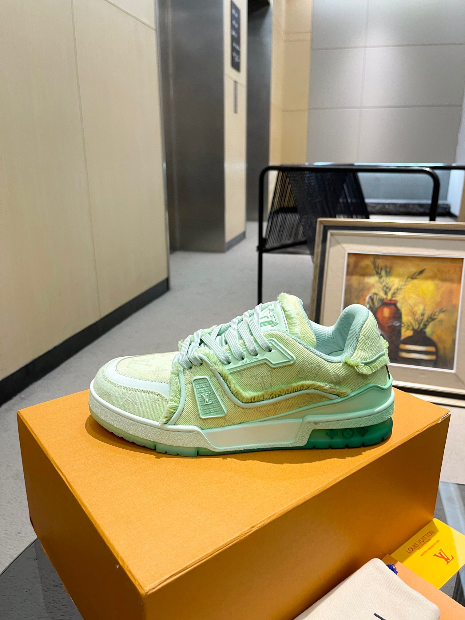 louis vuitton high-end couple sneakers size 35-44 - Image 5