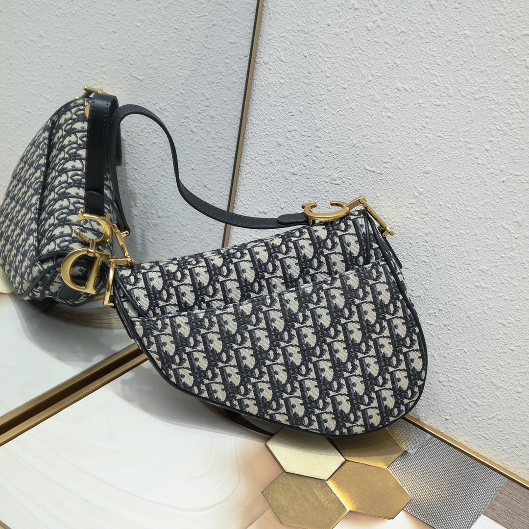 dior saddle bag - large 25.5 x 20 x 6.5 cm - Image 5