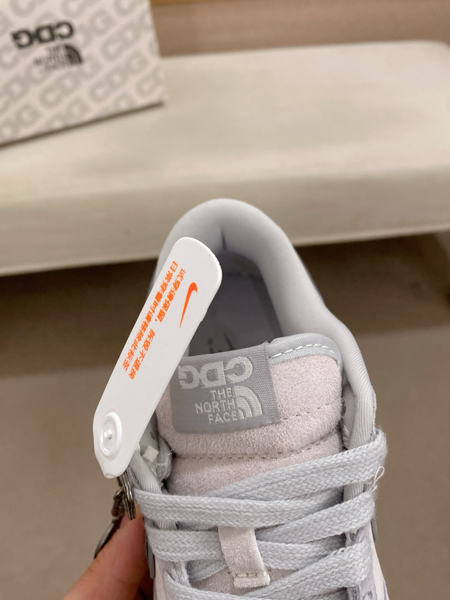 cdg x nike dunk low grey size 35/44 - Image 5