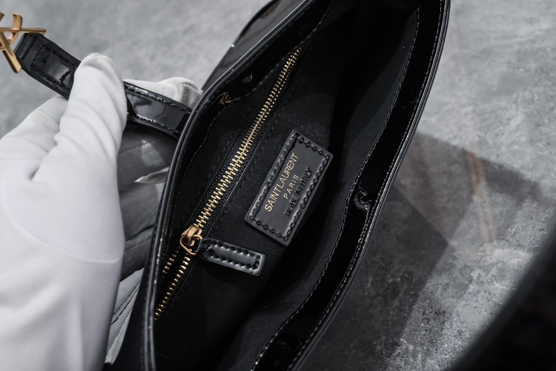 yves saint laurent black handbag 24.5x16x6cm - Image 5