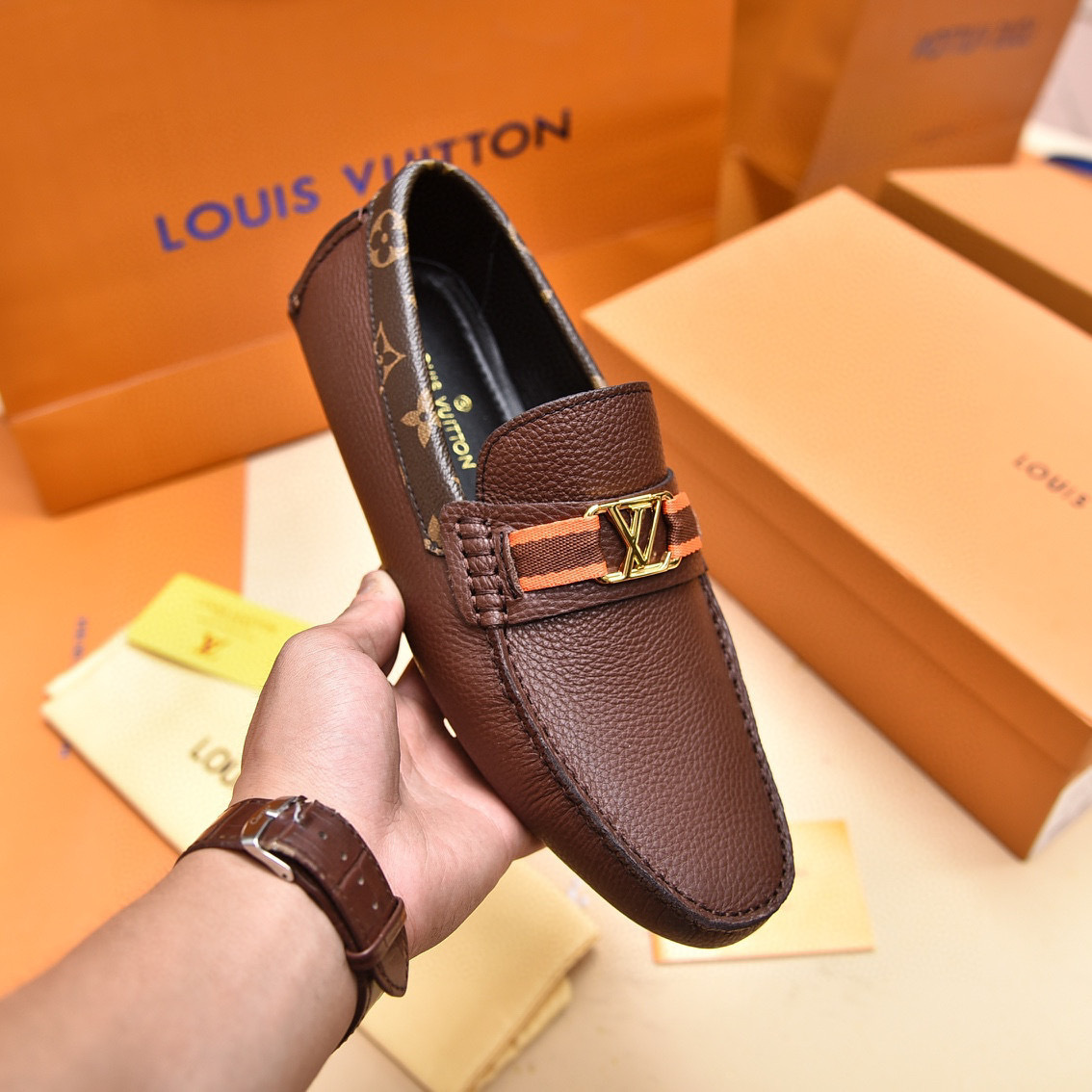 louis vuitton slip-on shoes, size 38-44 - Image 5