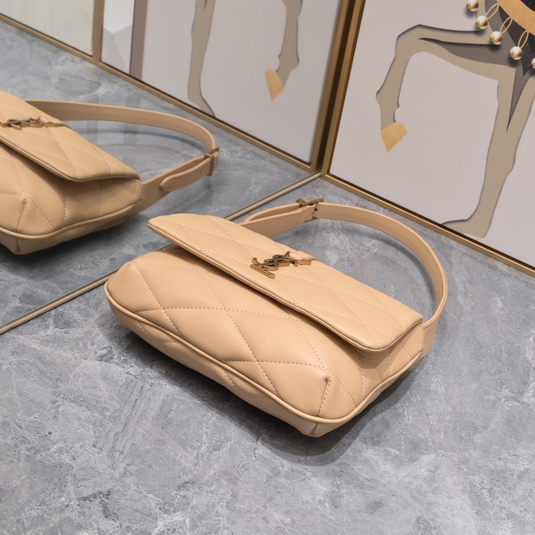 yves saint laurent quilted handbag - 24×18×5.5cm - Image 5
