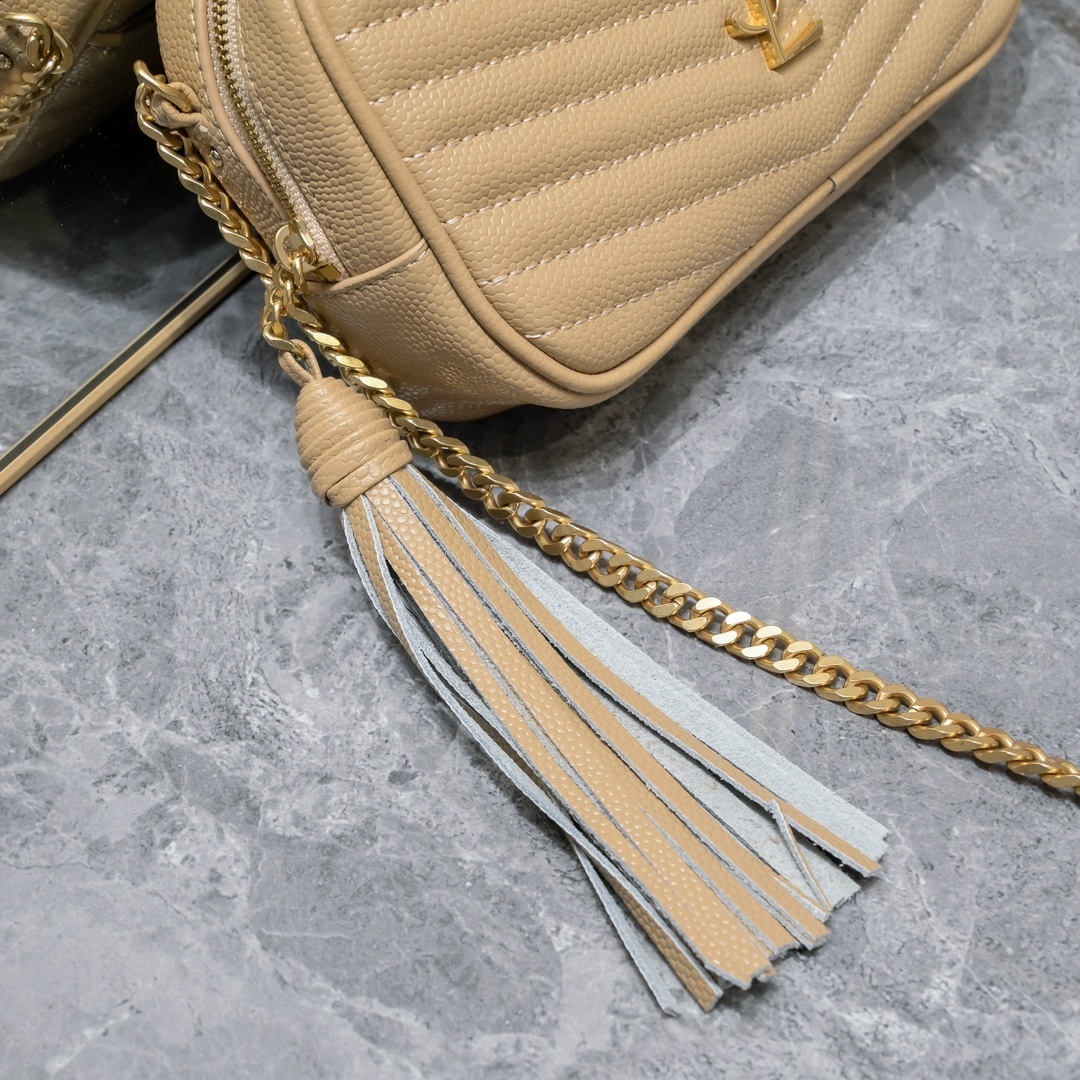 yves saint laurent quilted crossbody bag - 18×10×5cm - Image 5