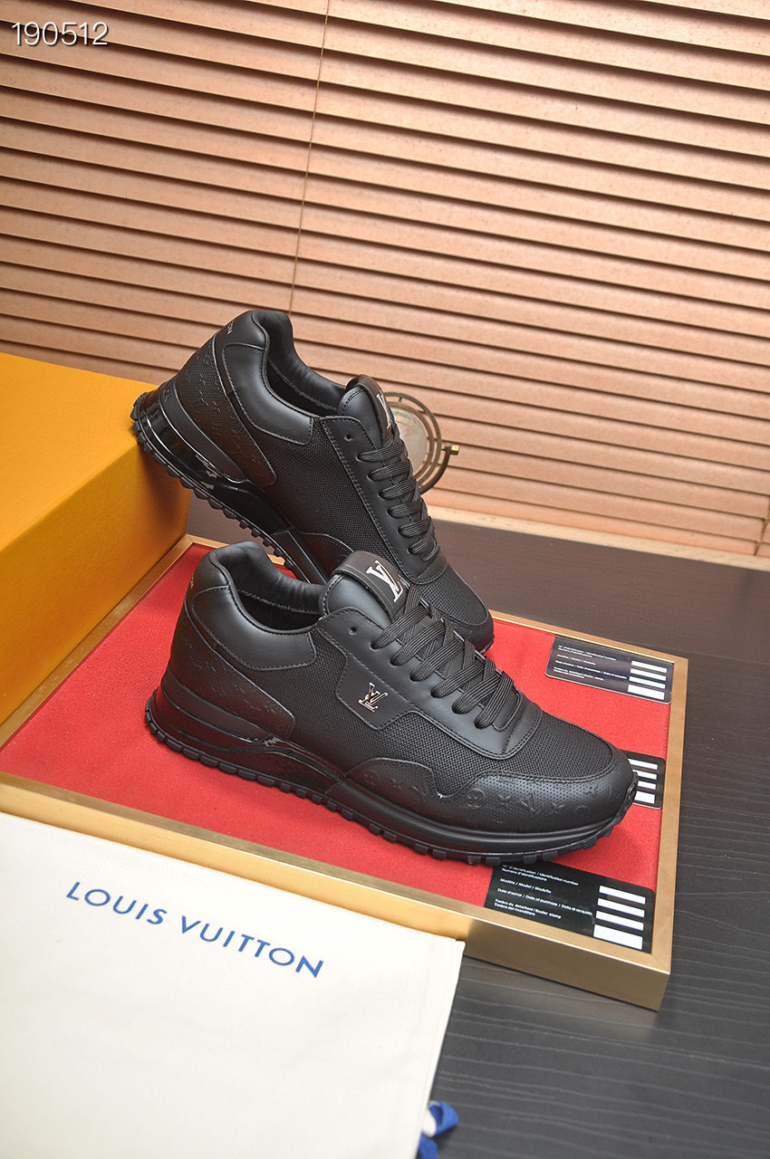 louis vuitton black sneakers size 38-44 gl380 - Image 5