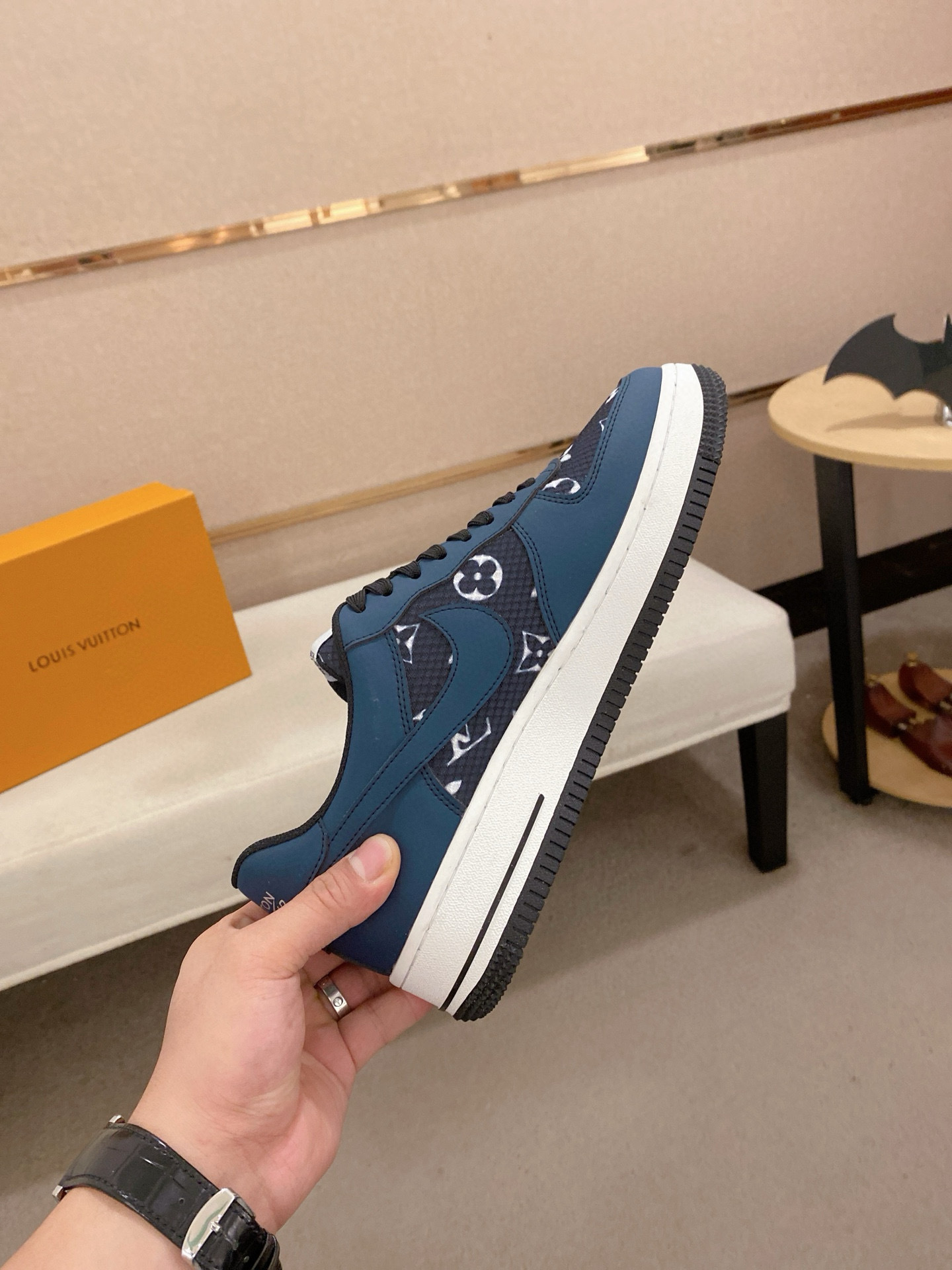 louis vuitton x nike air force 1 sneakers - size 38-44 - Image 5