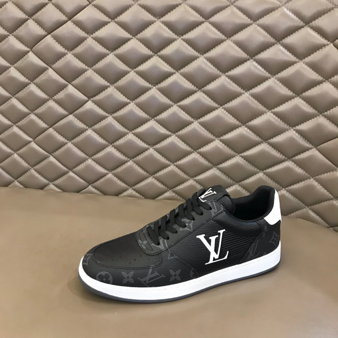 louis vuitton black casual sneakers size 38-44 - Image 5