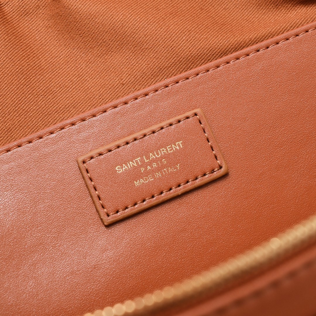 yves saint laurent 26*19*13 leather handbag - 408003 - Image 5