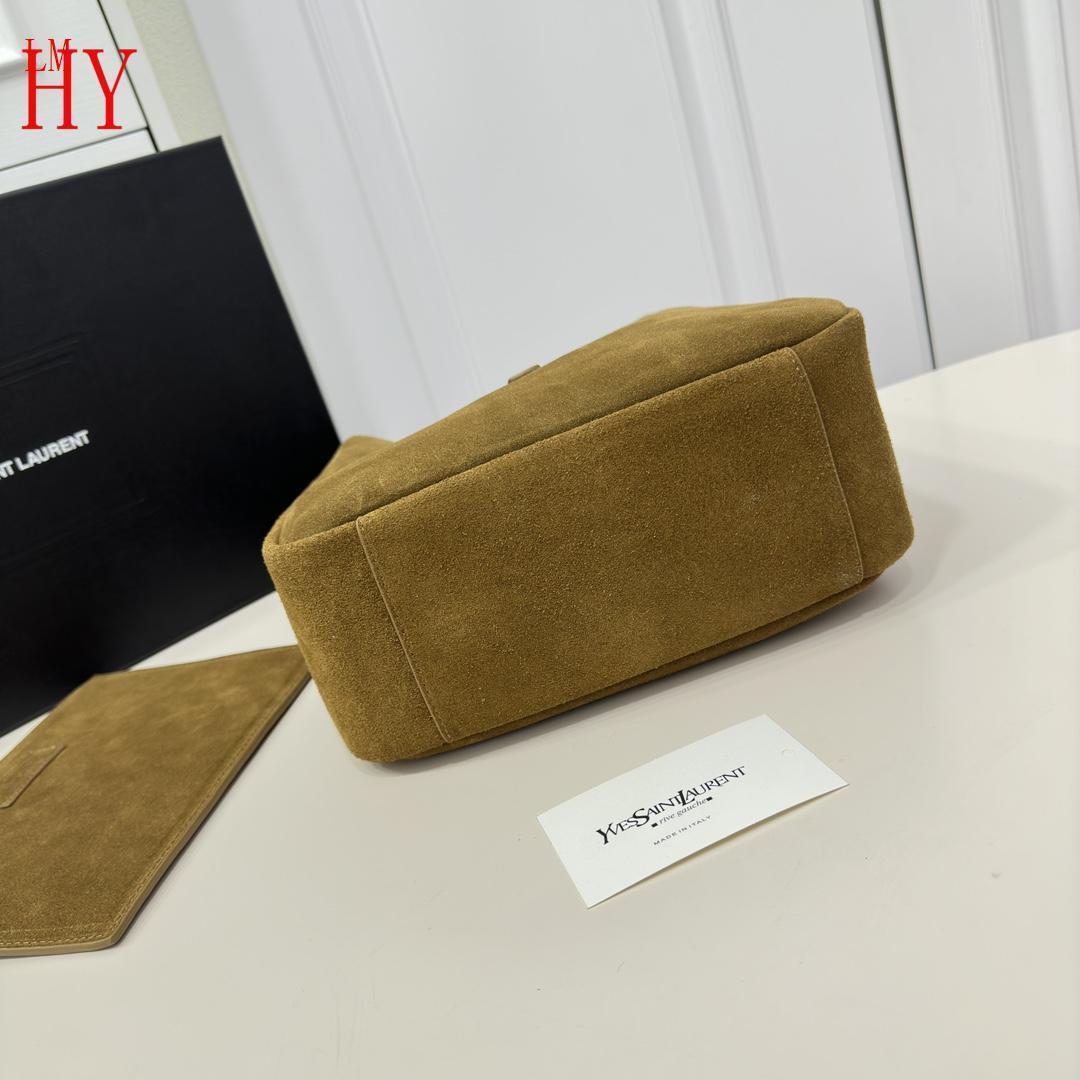 yves saint laurent suede shoulder bag - 30/22,408033/023 - Image 5