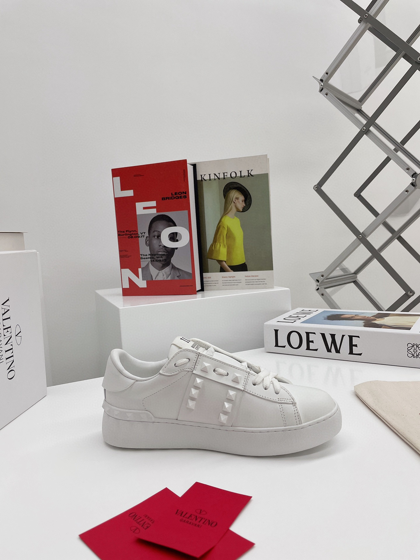 valentino rockstud untitled sneakers - size 11 - Image 6