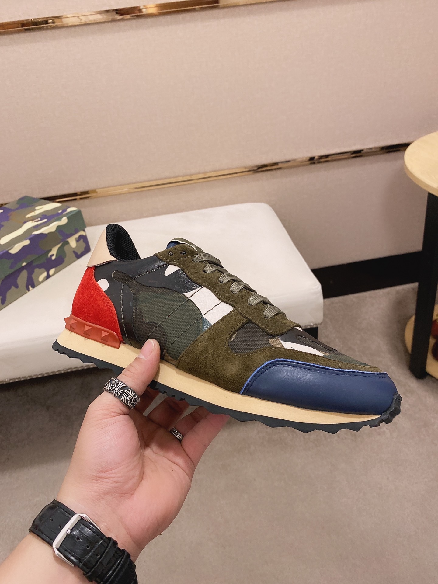 valentino camouflage sneakers 38-44 - Image 6