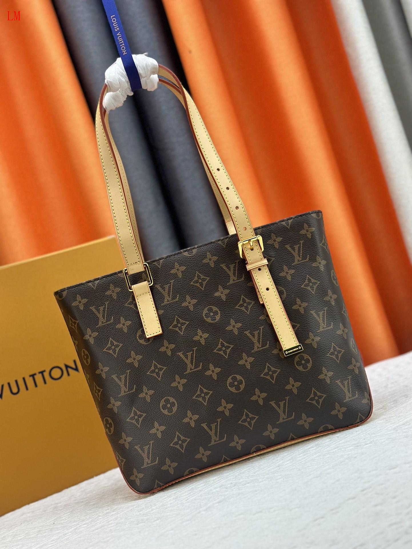 louis vuitton monogram tote bag 25x27x11.5 cm