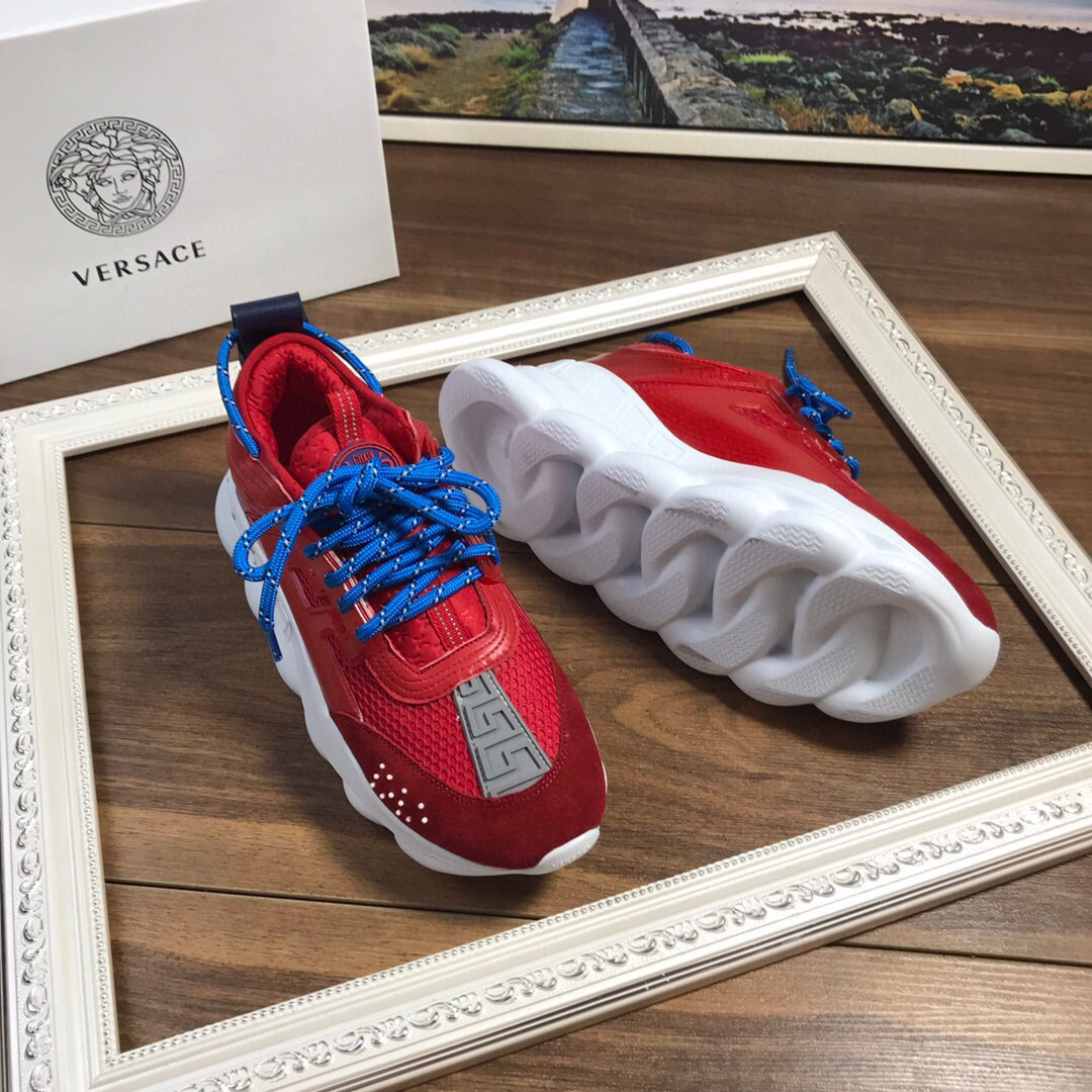versace red dad sneakers - sizes 35-44 - Image 6