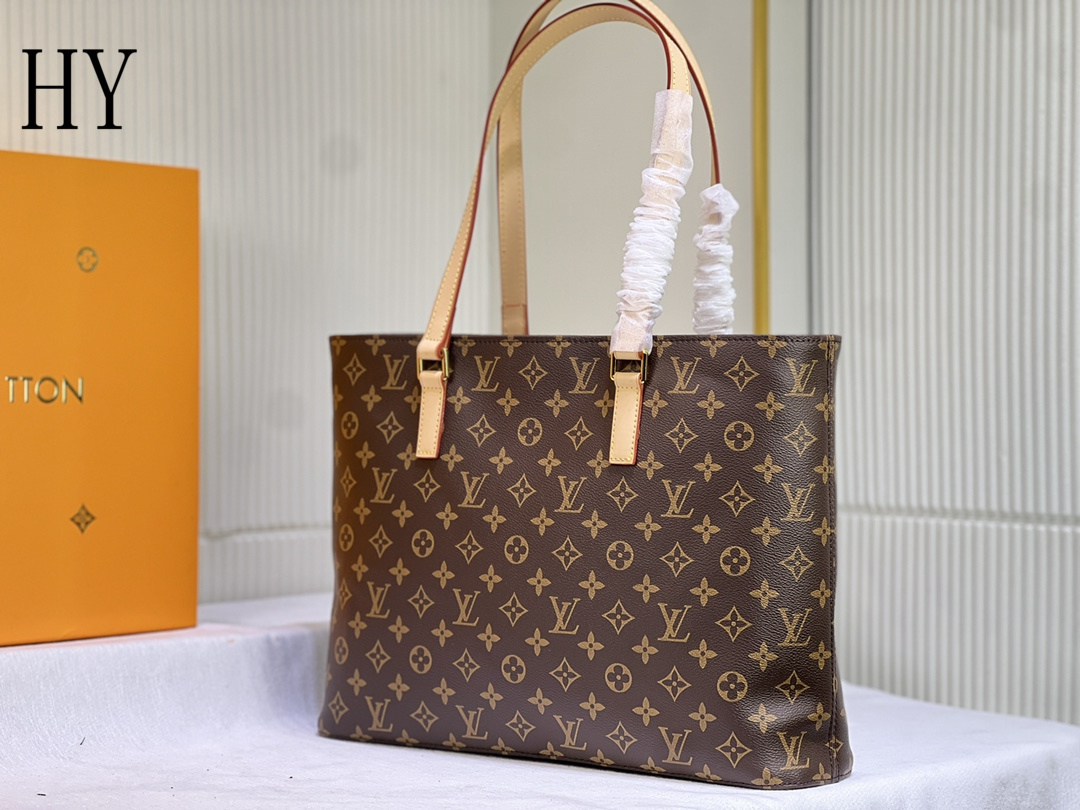 louis vuitton monogram tote bag 30*40.5*10.5 - Image 6