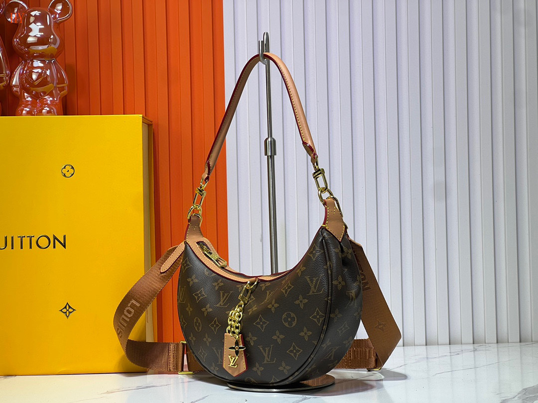 louis vuitton monogram shoulder bag 33*22*9 - Image 6