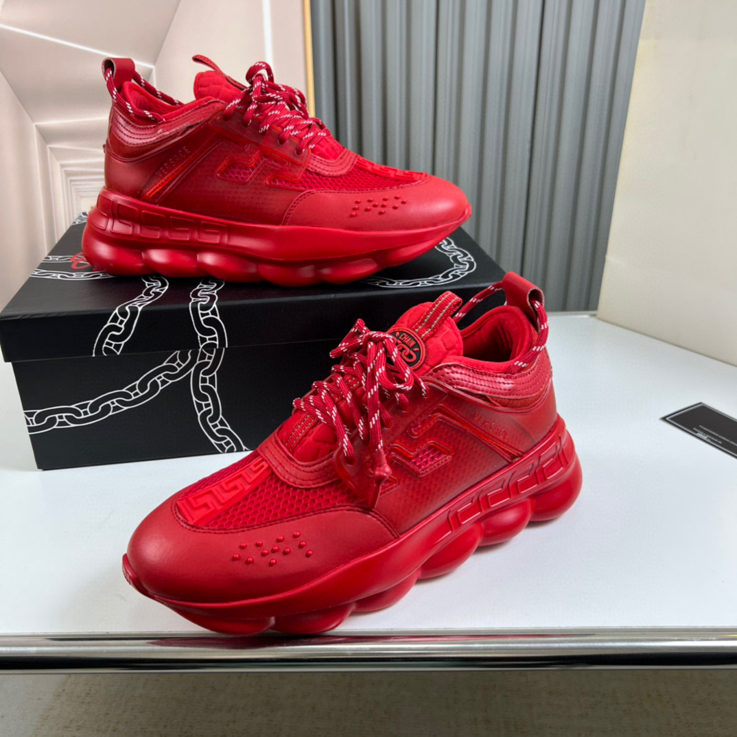 versace red dad sneakers size 38-44 - Image 6