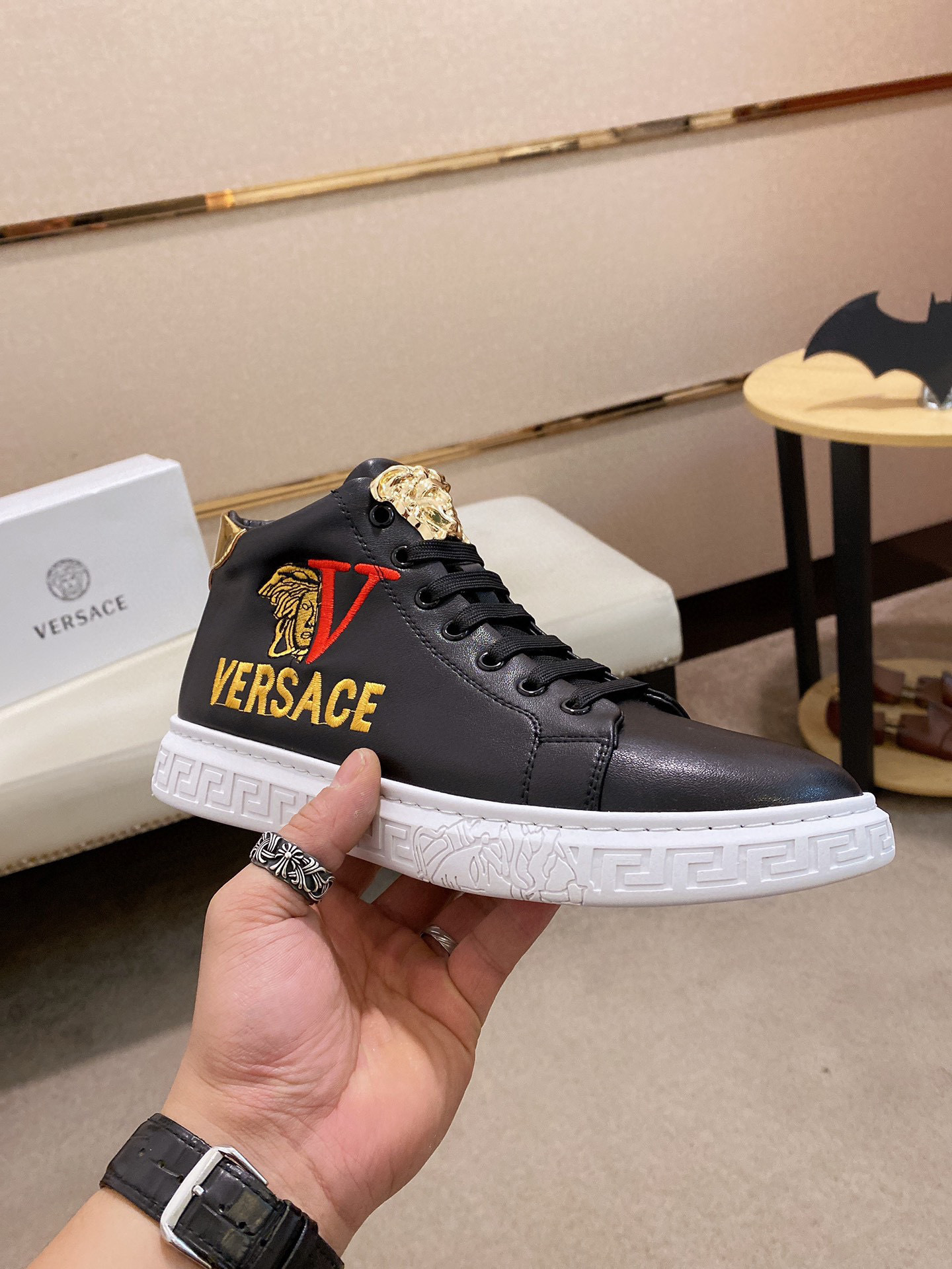 versace high-top sneakers, size 38-44 - Image 6