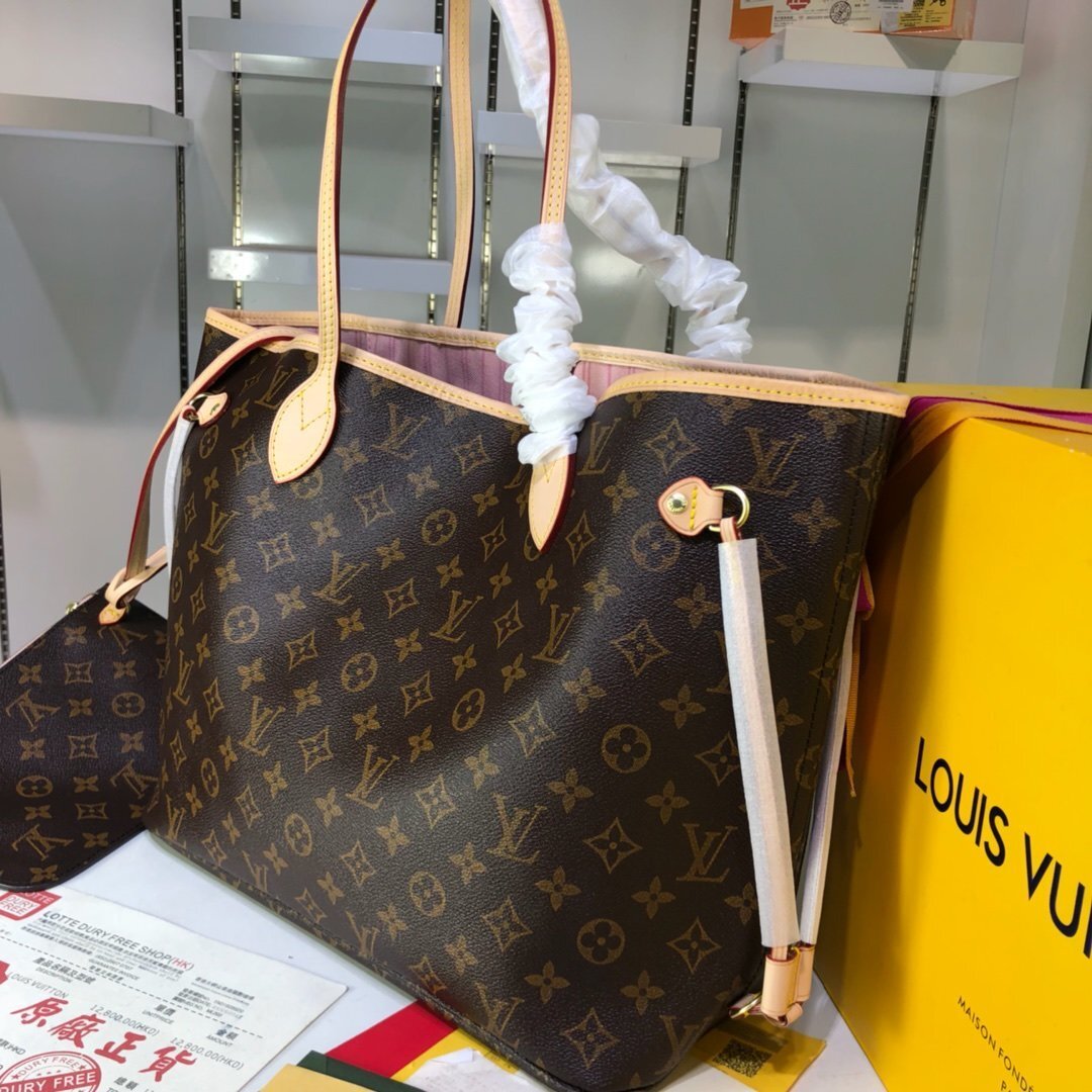 louis vuitton monogram neverfull mm tote bag - Image 6