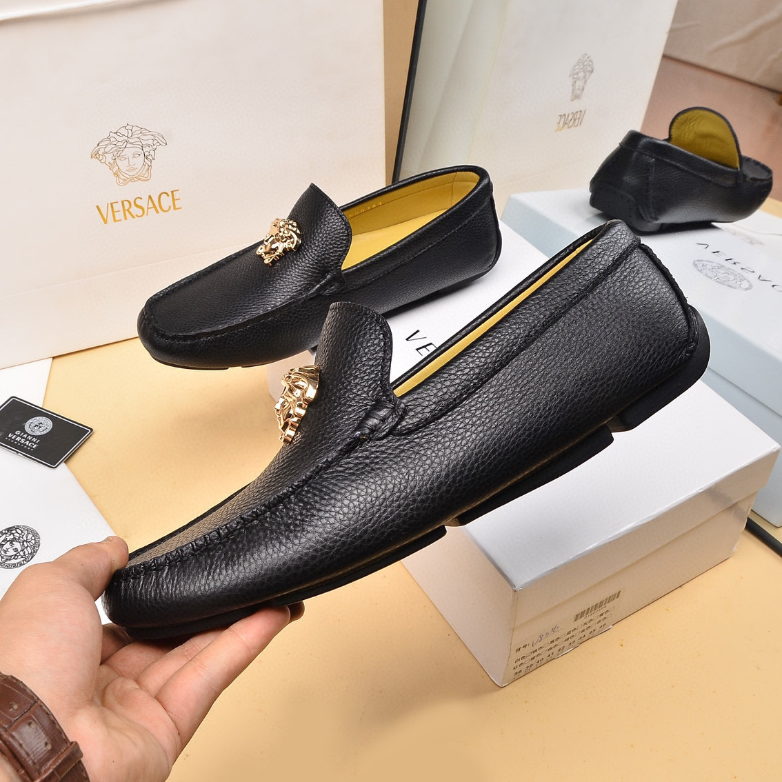 versace slip-on shoes, size 38-44 - Image 6