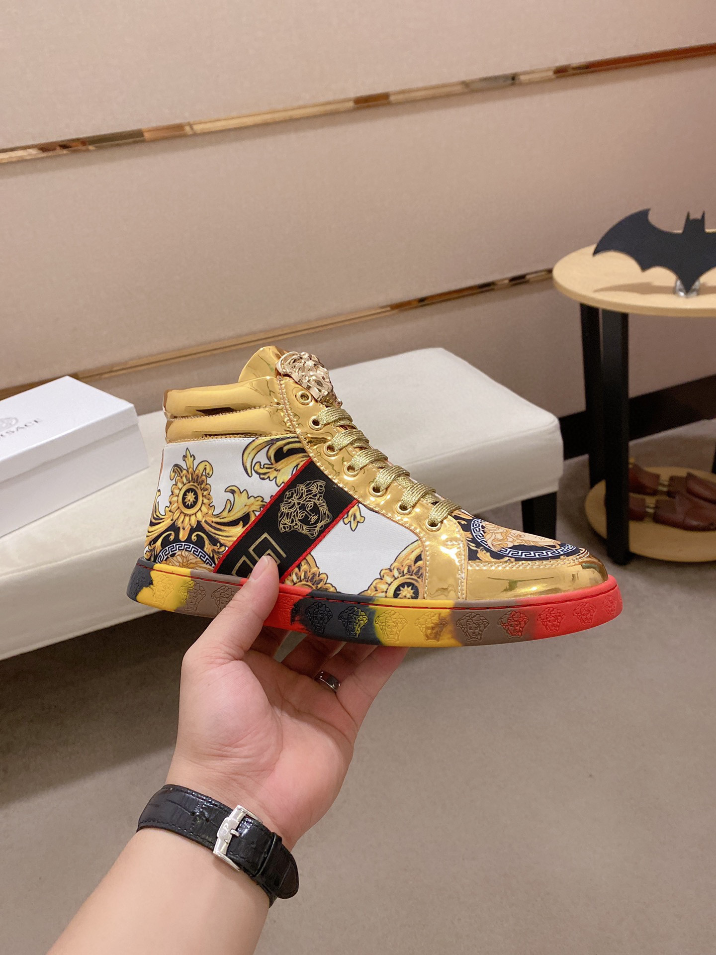 versace high-top sneakers 38-44 - Image 6