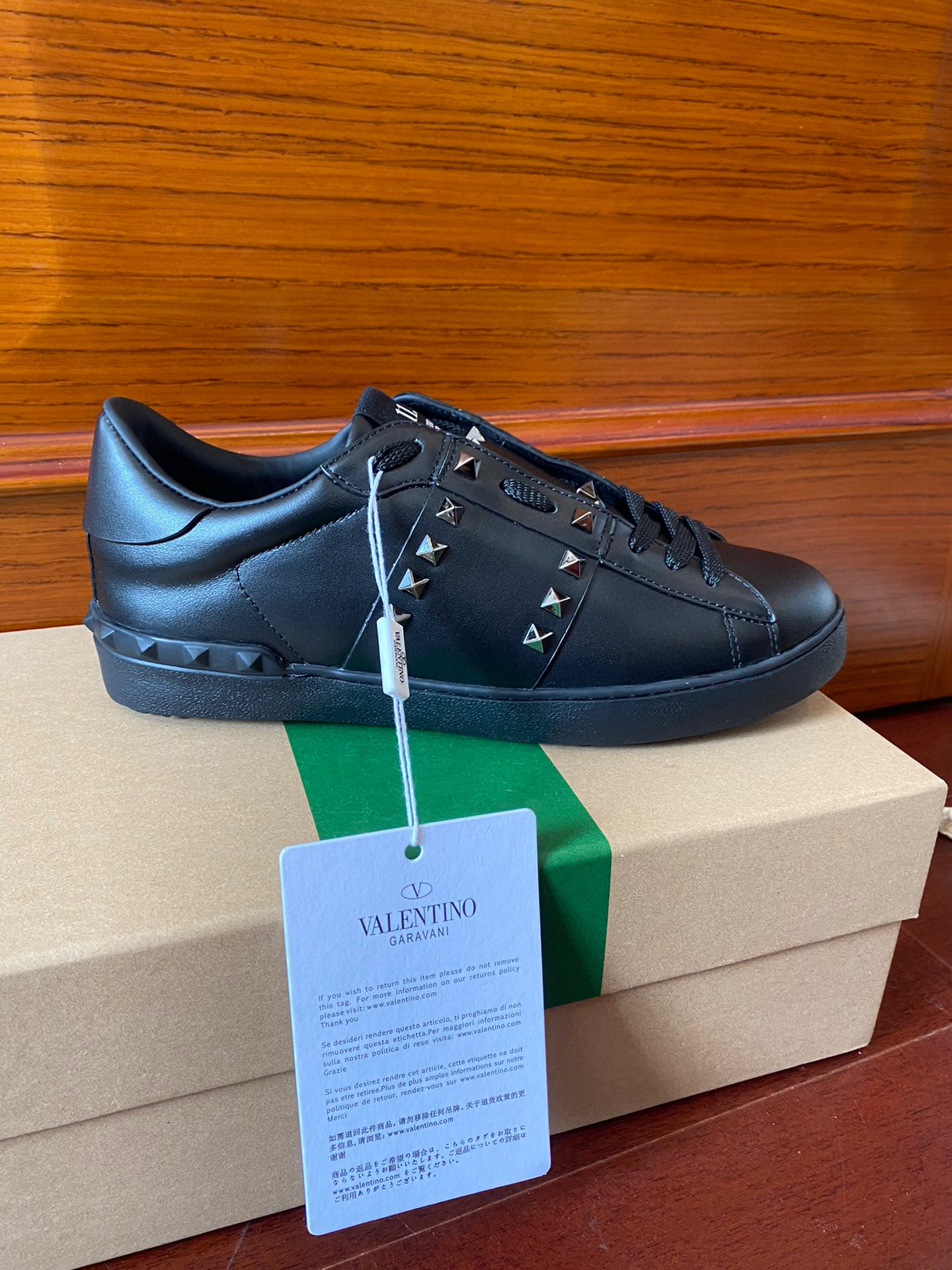 valentino rockstud untitled sneakers - size 11 - Image 6