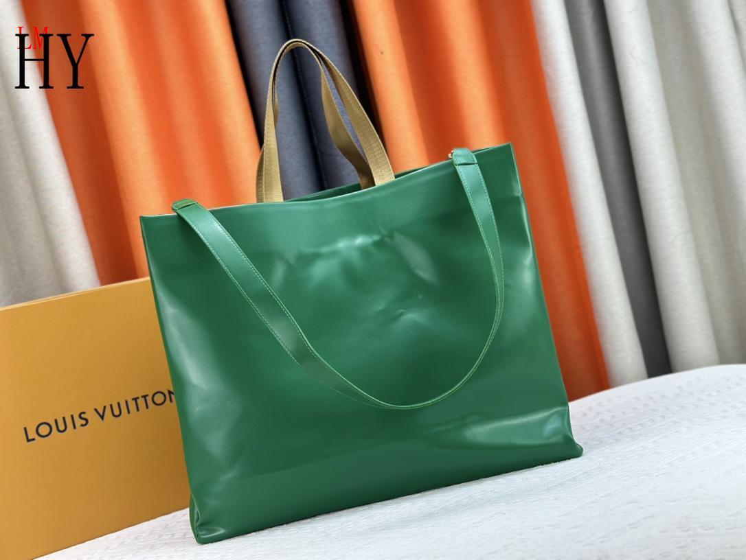 louis vuitton green tote bag - 40x32x16 cm - Image 6