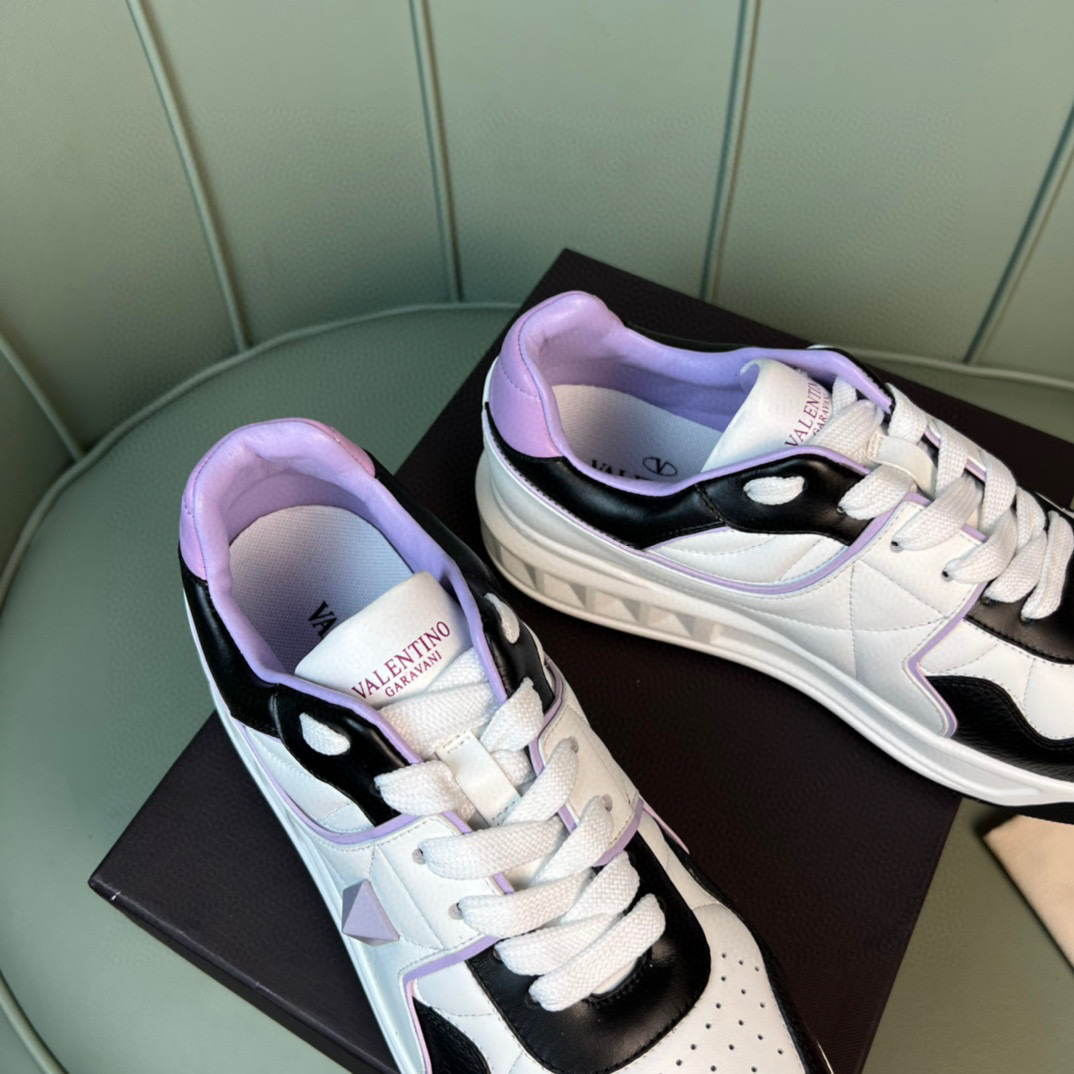 valentino unisex sneakers 35-44 - stylish black and white - Image 6