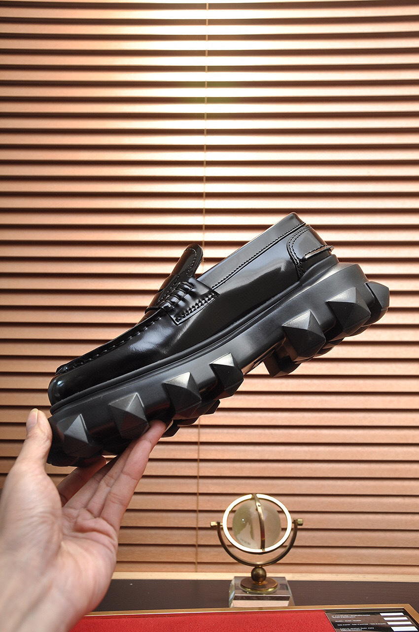 valentino black leather shoes size 38-44 - Image 6