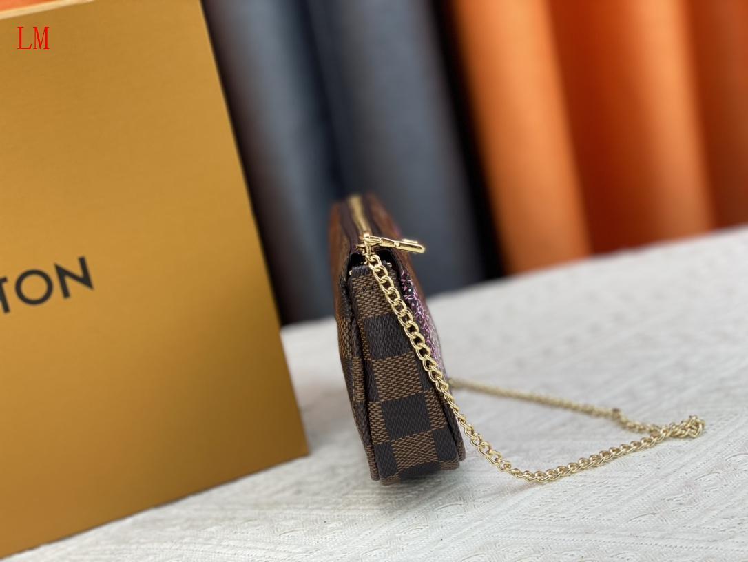 louis vuitton 15.5x10.5x4 monogram canvas clutch - Image 6