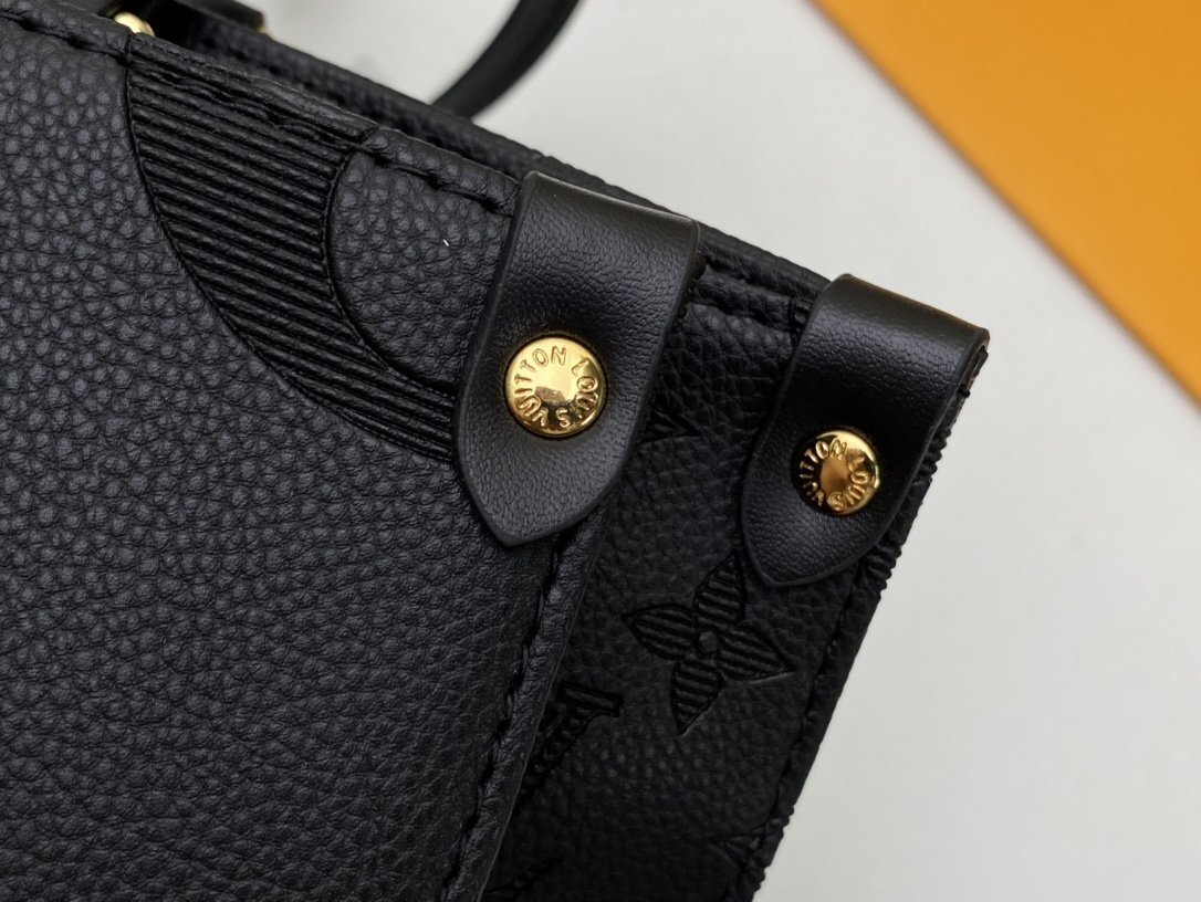 louis vuitton black monogram tote bag 34x26x15 cm - Image 6