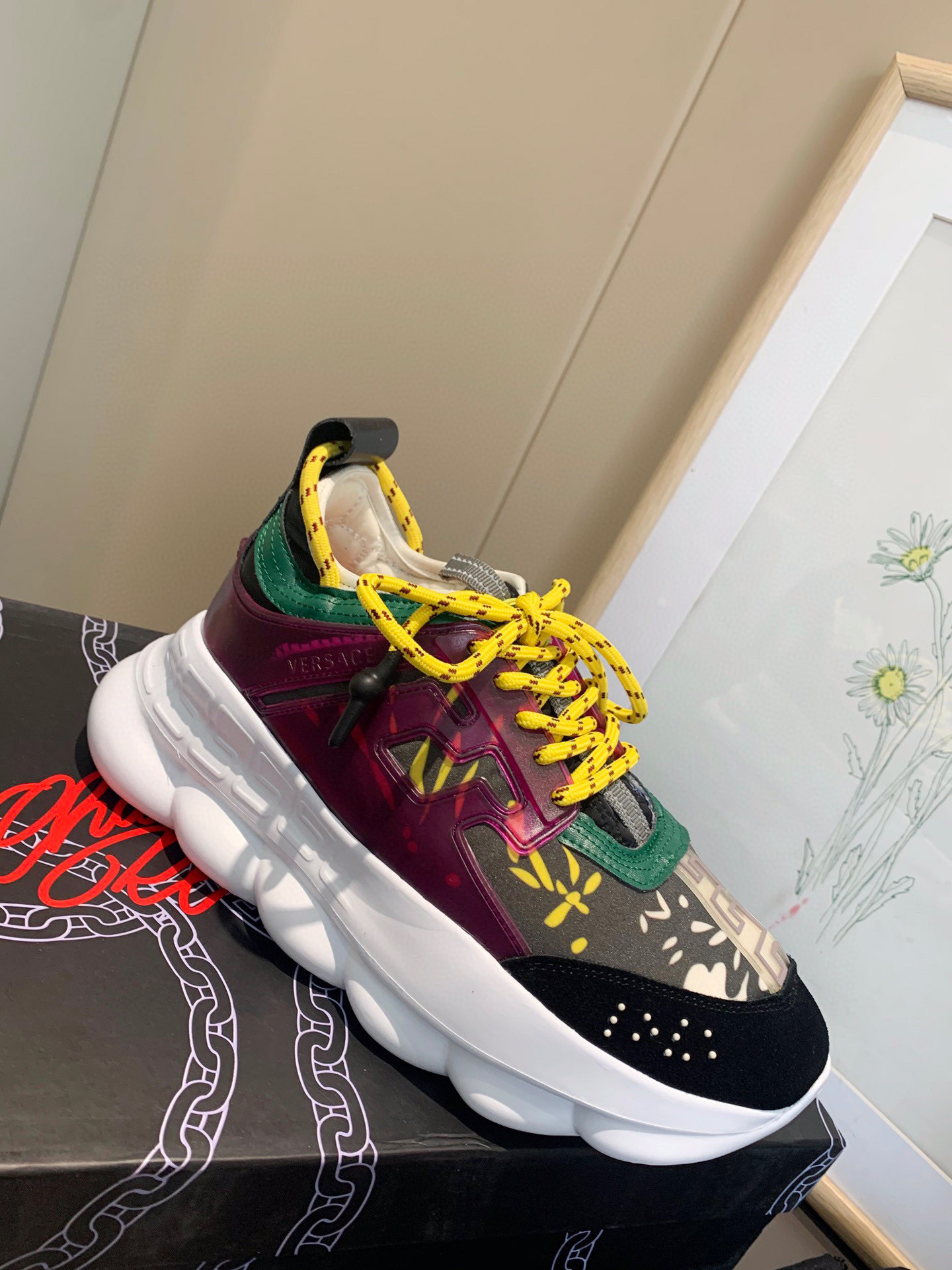 versace couples dad sneakers 35-44 - Image 6