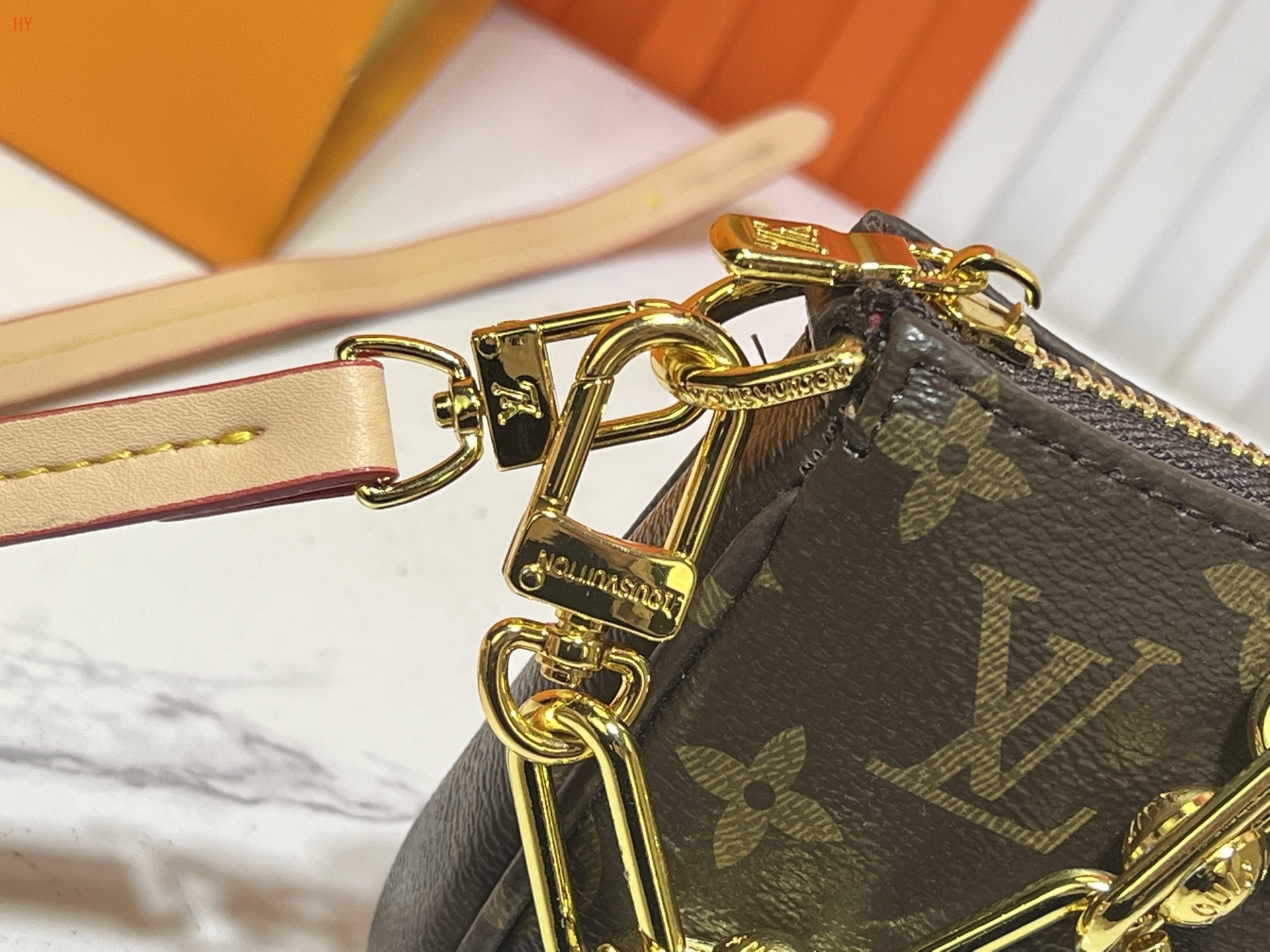 louis vuitton monogram bag with colorful panda design - Image 6