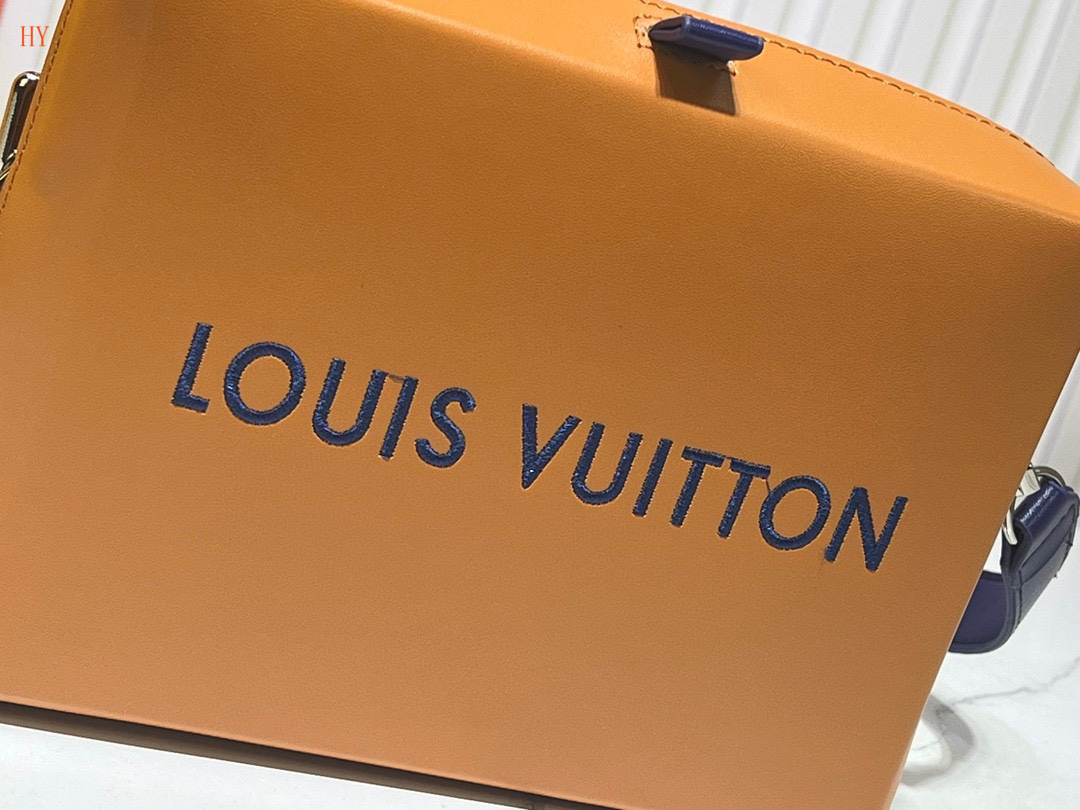 louis vuitton orange bag 23x16.5x7 cm - Image 6