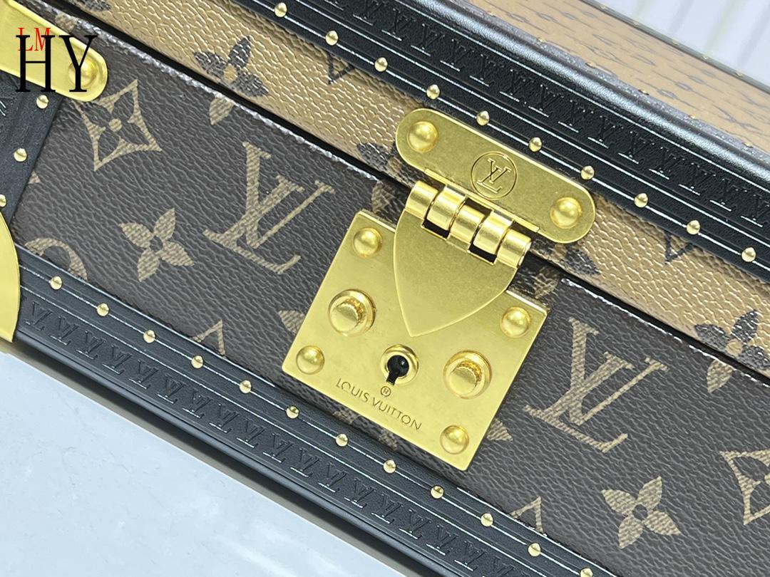 louis vuitton monogram mini trunk 23x11x23 cm - Image 6