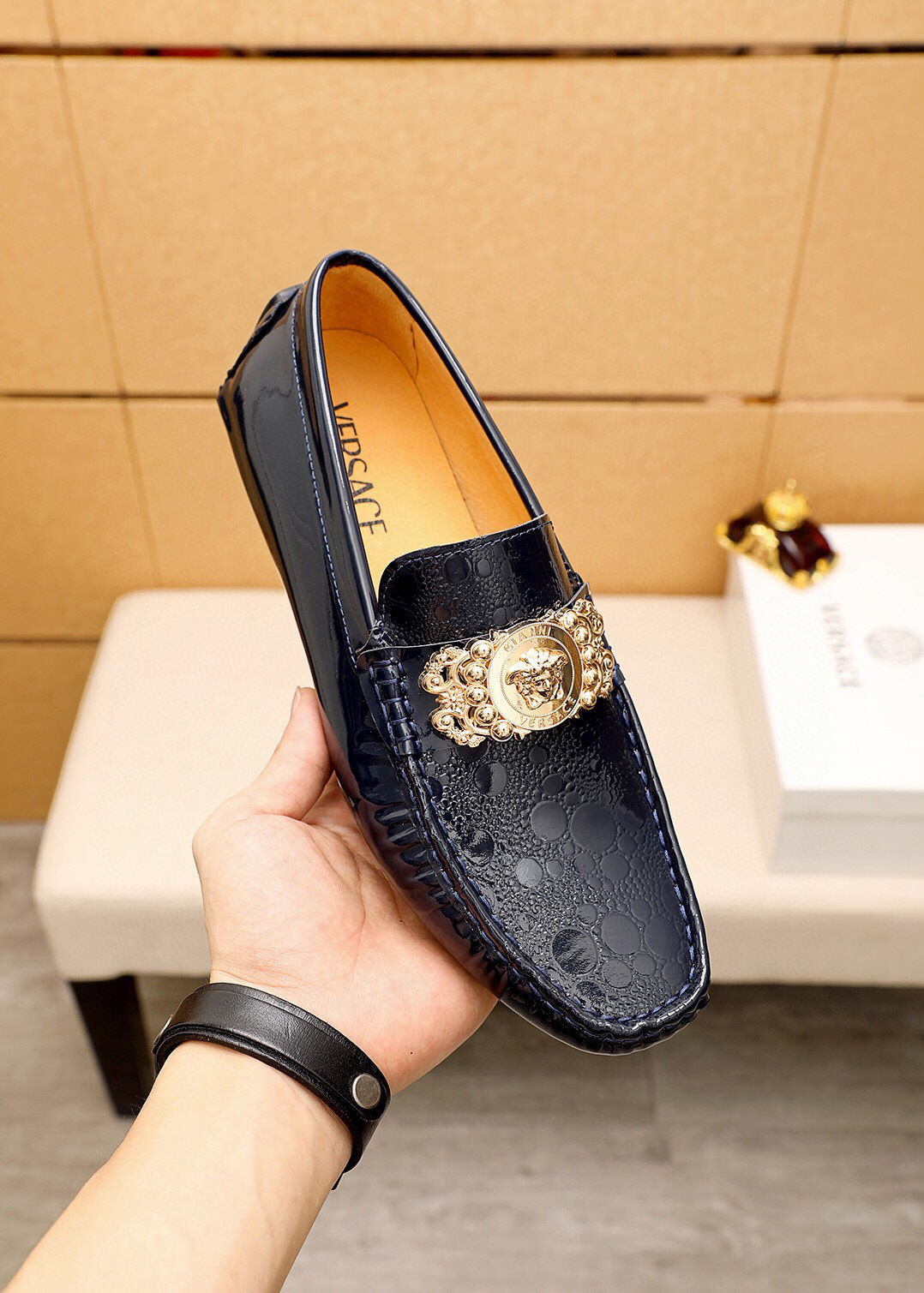 versace loafers for men, sizes 38-44, model 8072210 - Image 6