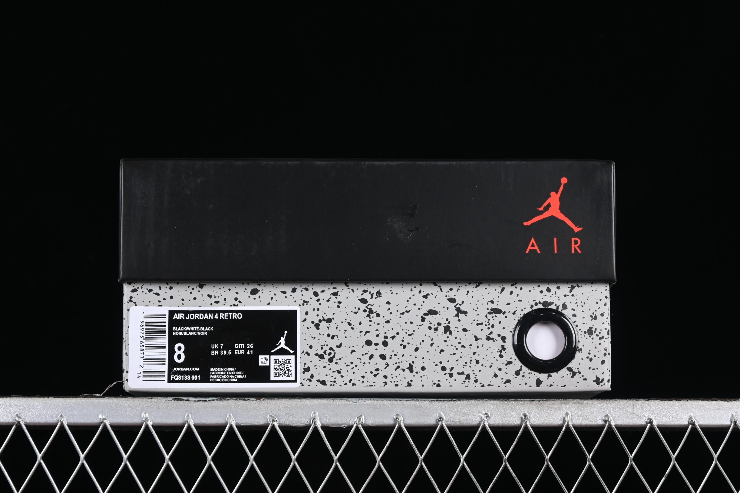 air jordan 4 retro 'white thunder' fq8138-001 - Image 7