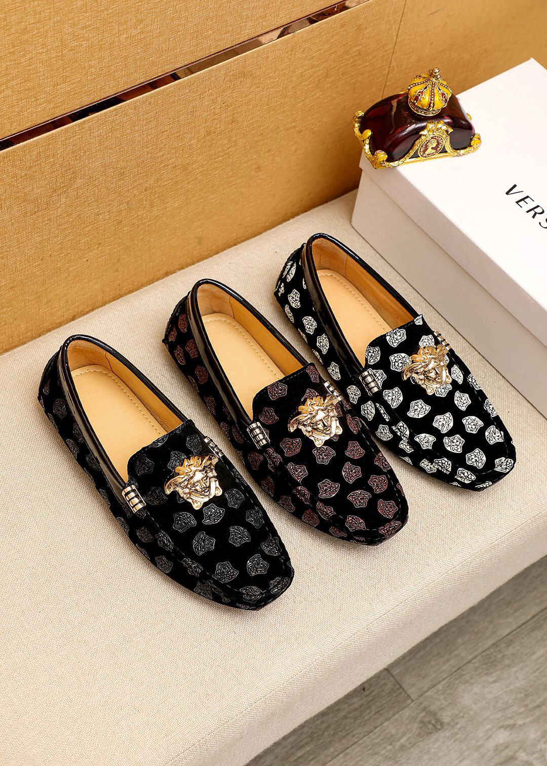 versace loafers for men, sizes 38-44 - Image 6