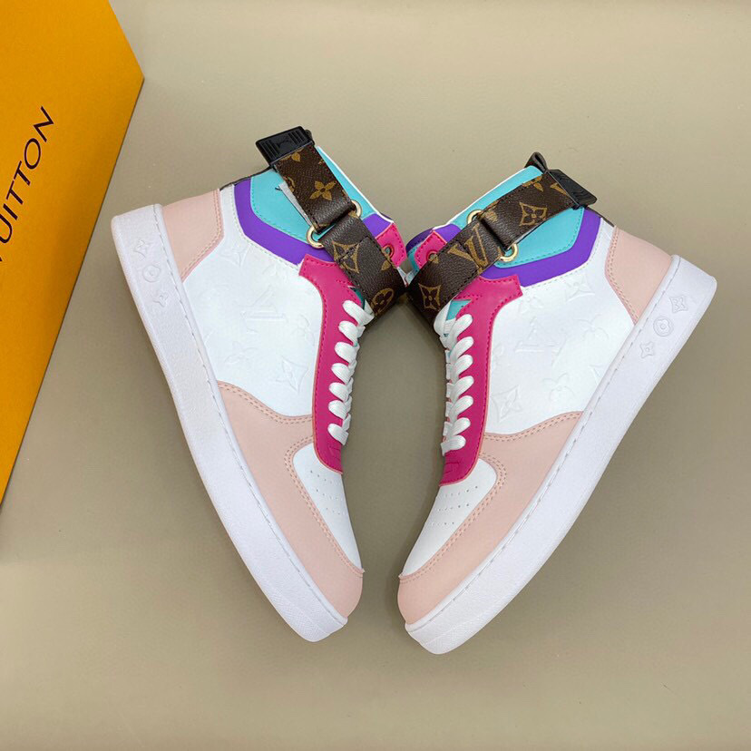 louis vuitton unisex high-top sneakers, sizes 35-44 - Image 6