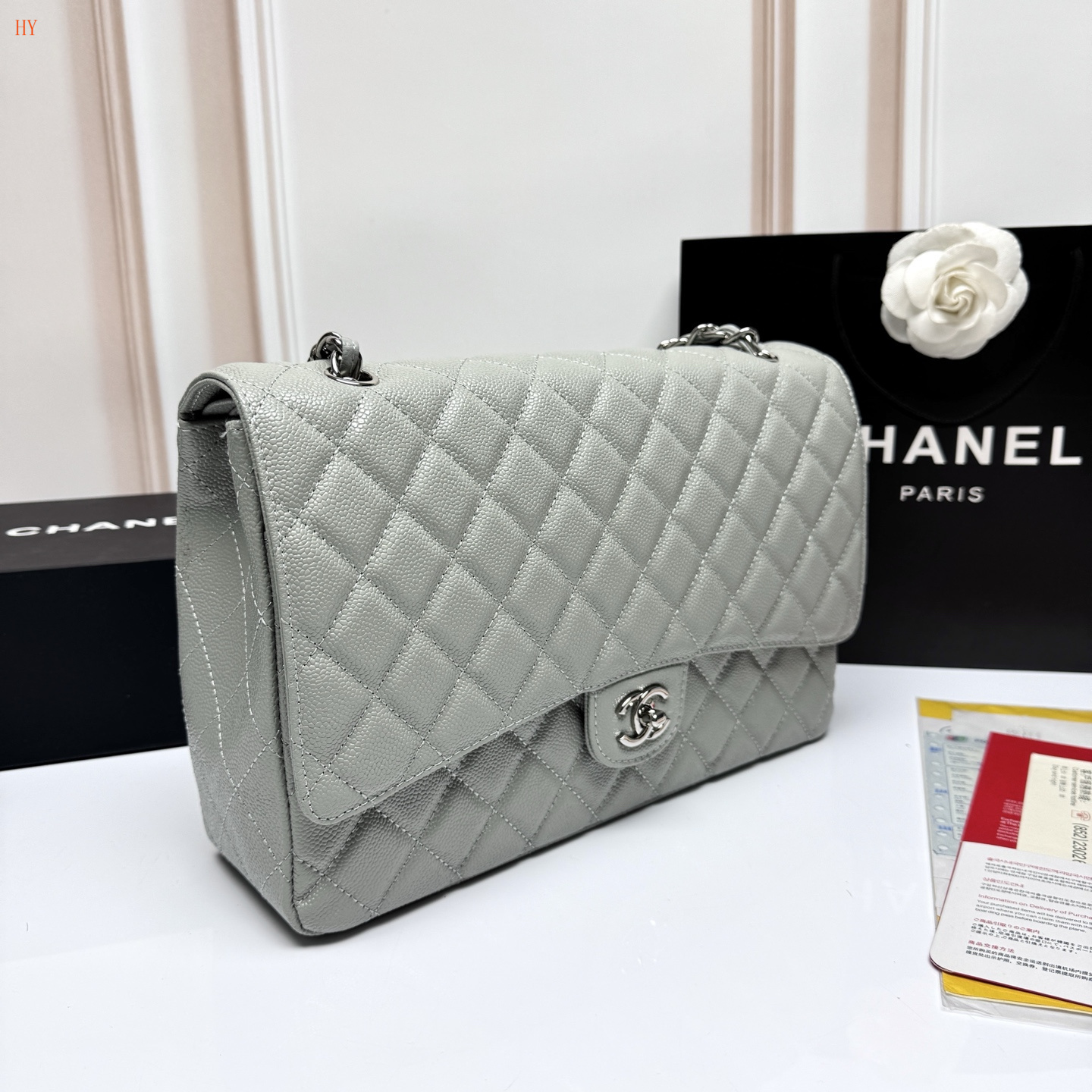 chanel quilted handbag - 33x22x9 cm, model 2325082 - Image 6