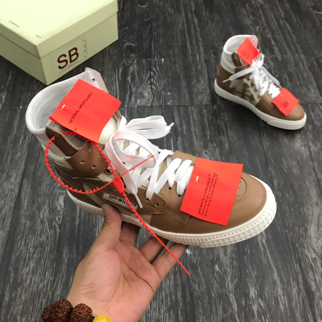off-white high-top sneakers for couples, sizes 35-44 - Image 6