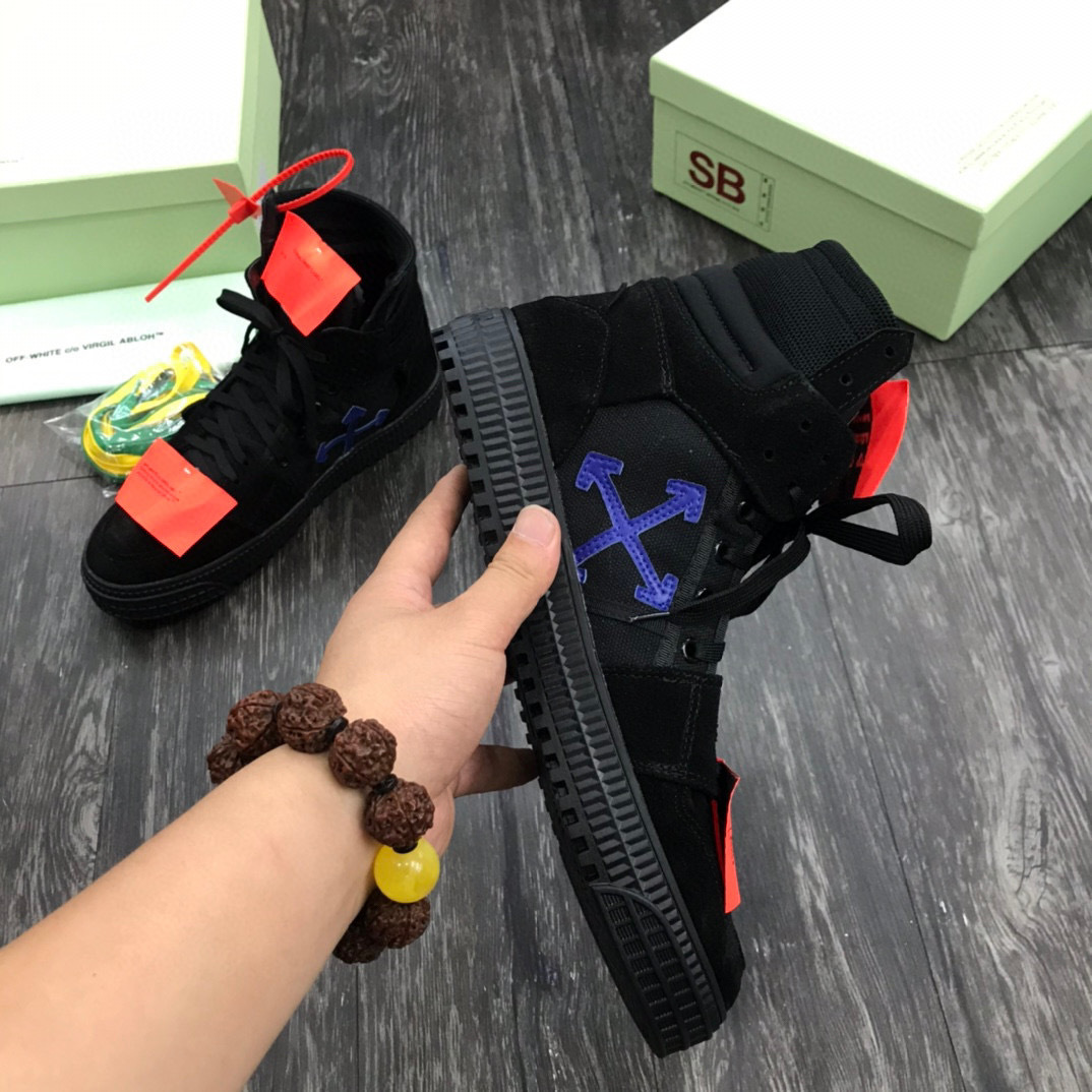 off-white high-top sneakers for couples, sizes 35-44 - Image 6