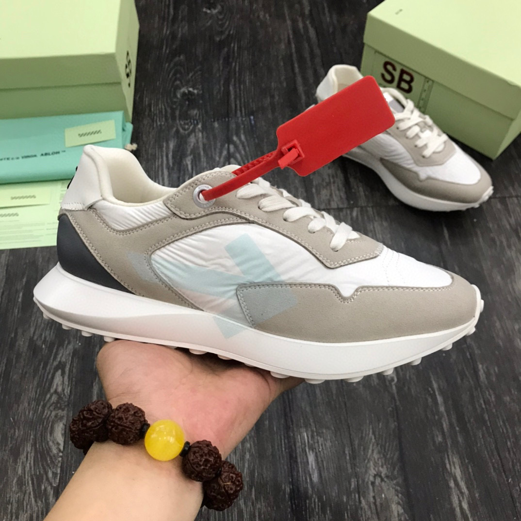 off-white casual sneakers for couples 35-44 - Image 6