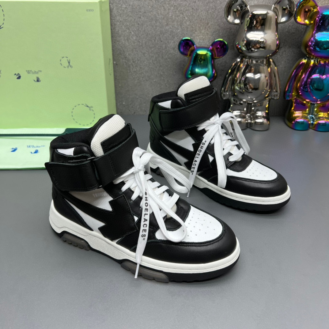 off-white high-top sneakers size 38-44 - Image 6