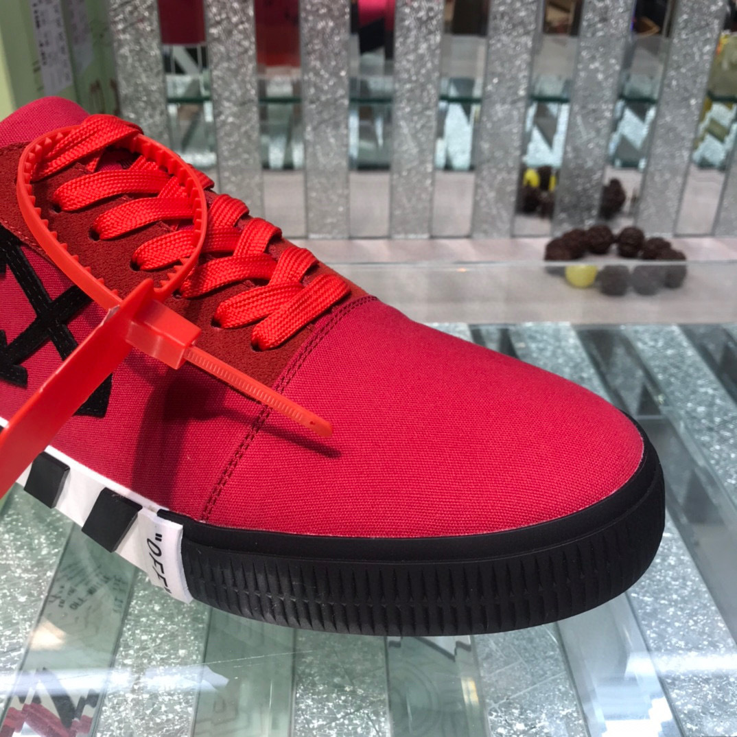 off-white c/o virgil abloh red sneakers 38-44 - Image 6