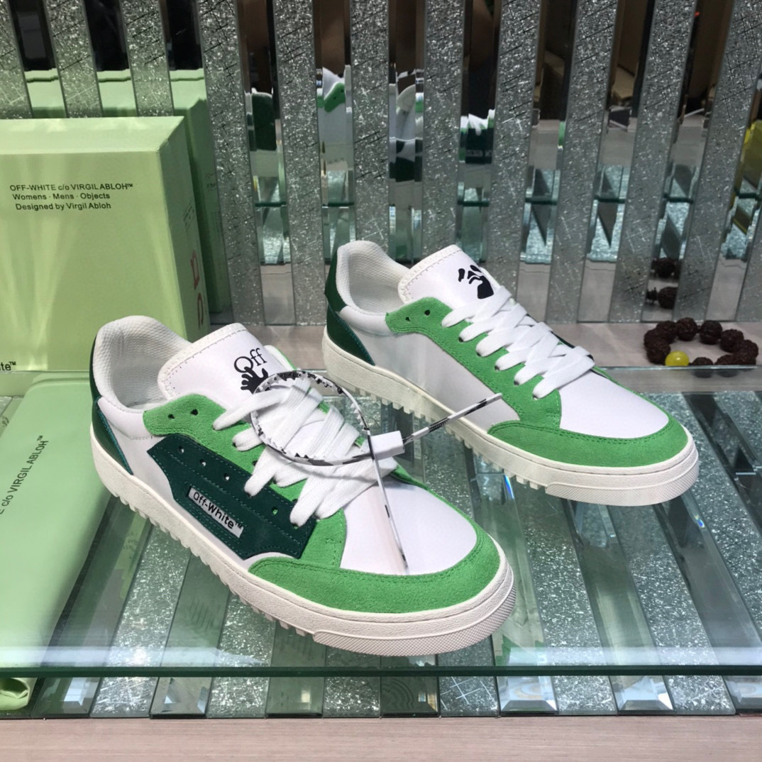 off-white sneakers 38-44 green/white - Image 6