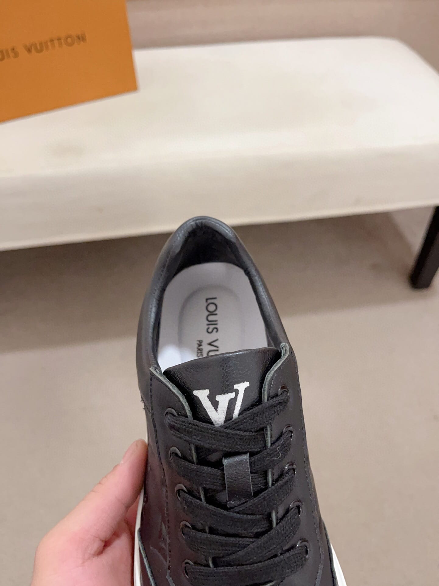 louis vuitton casual shoes in black, size 38-44 - Image 6